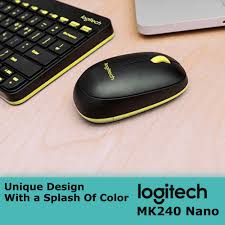 Wireless combo Logitech MK240 Nano