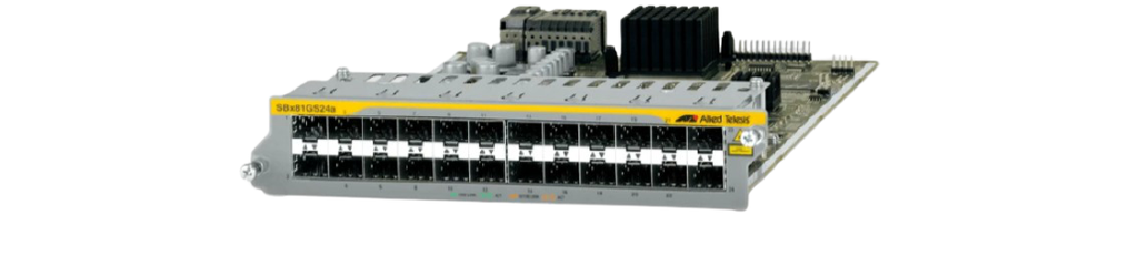 Allied Telesis 24 Port SFP linecard AT-SBx81GS24a-B01