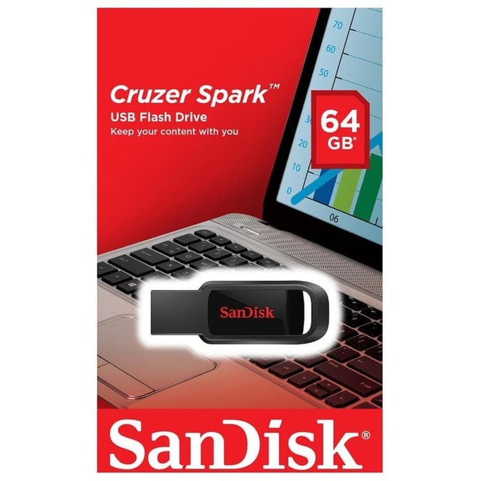 FLASHDISK SANDISK CRUZER SPARK 2.0 64GB