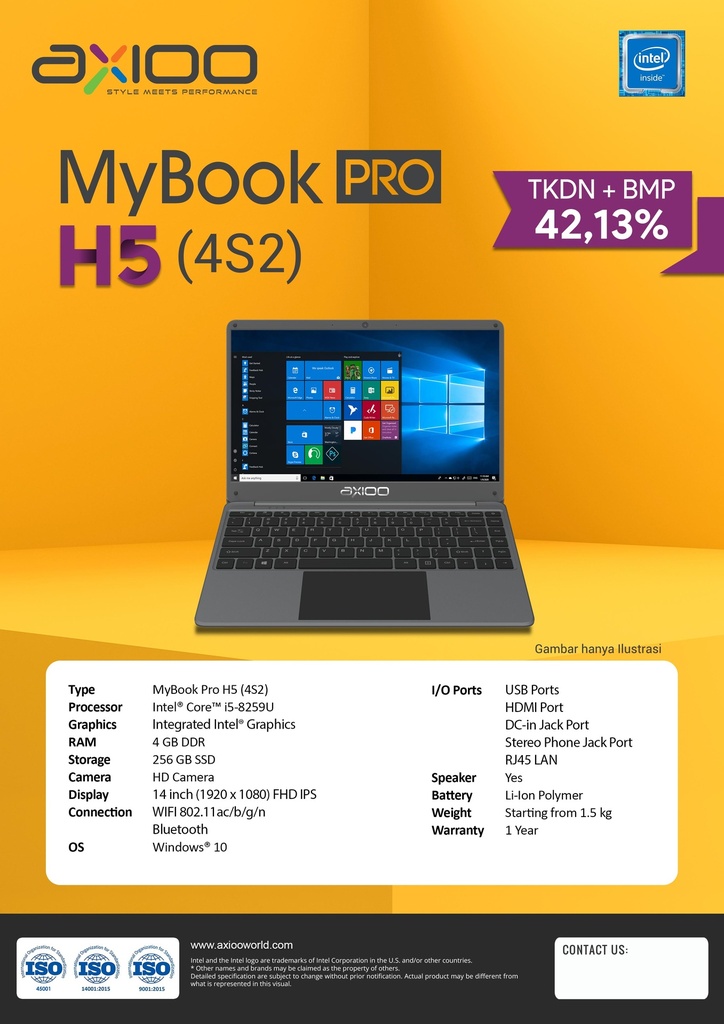 Axioo Mybook Pro H5 (4S2)