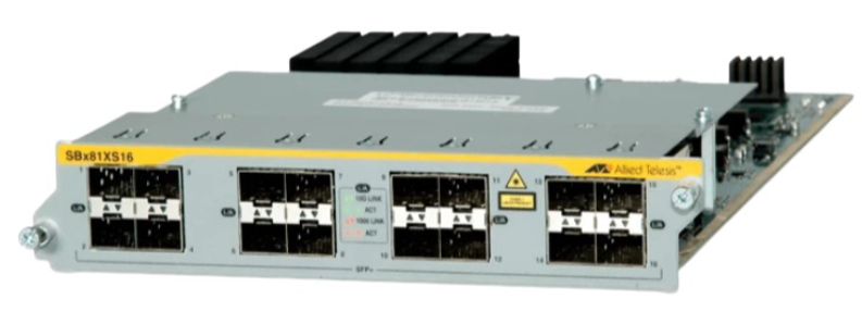 Allied Telesis Line Card Provides AT-SBx81XS16