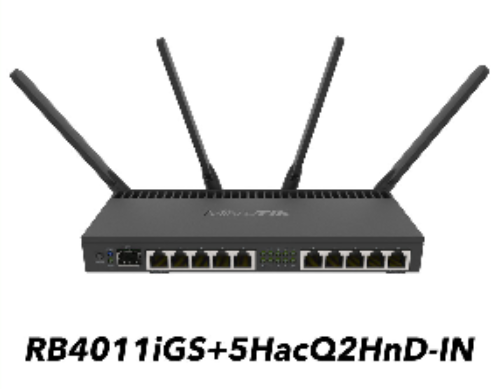 MIKROTIK ROUTER WIRELESS RB4011IGS+5HACQ2HND-IN