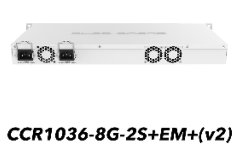 MIKROTIK CCR1036-8G-2S+EMV2